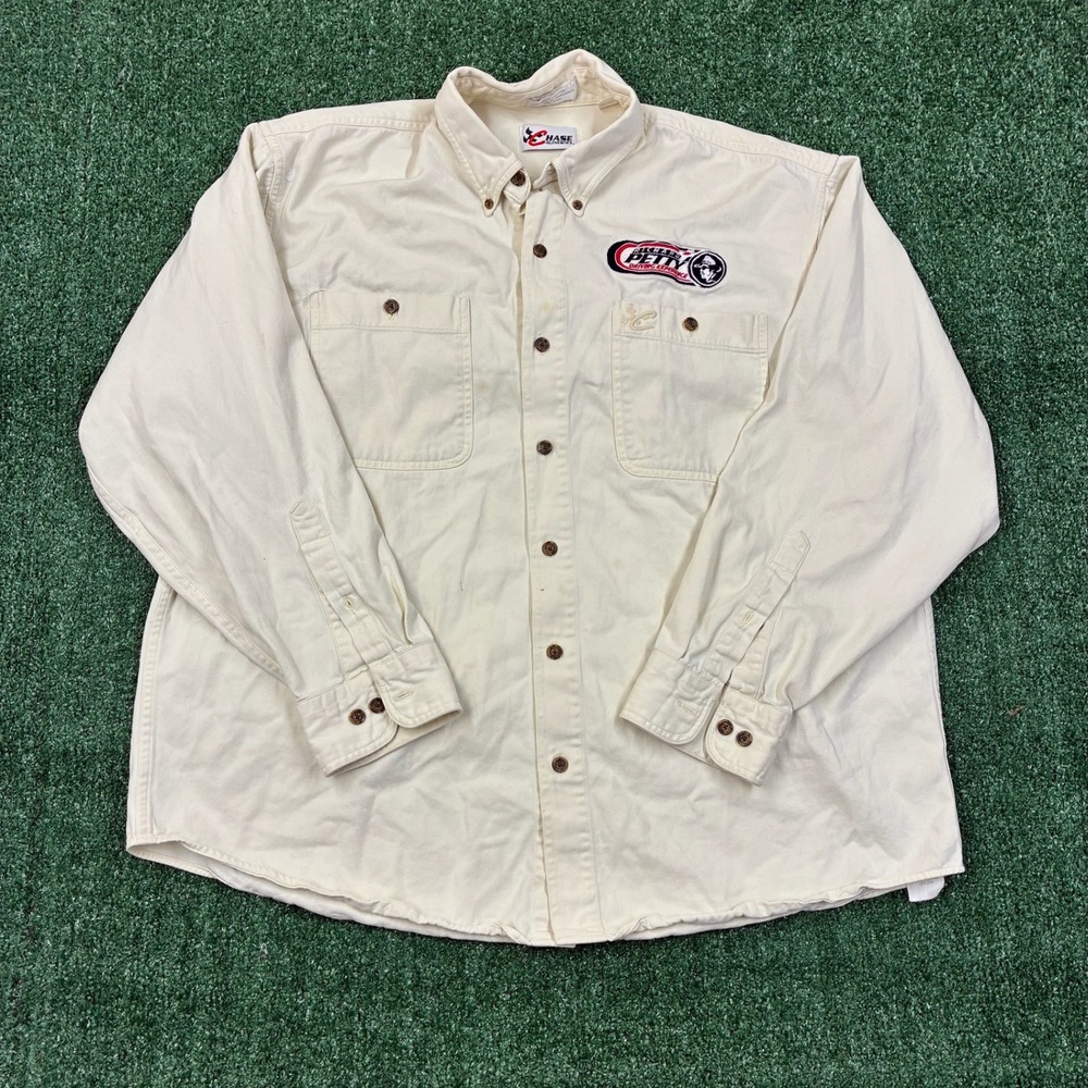 Vintage Chase Authentics Richard Petty Racing Button Down Shirt